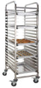 GATTO 15 Tier Baking Tray Trolley Stainless Steel (Tray Size 600x400m)
